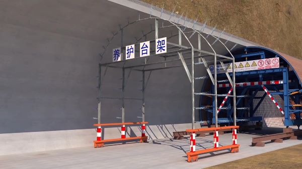 兴安区隧道施工动画制作公司 - 隧道施工工艺和施工方法 - 隧道施工汇报动画视频 - bim 工程施工动画